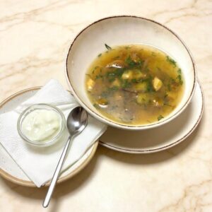 Суп из белых грибов